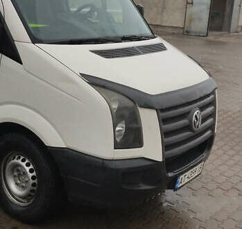 Белый Фольксваген Крафтер, объемом двигателя 2.5 л и пробегом 350 тыс. км за 9500 $, фото 1 на Automoto.ua