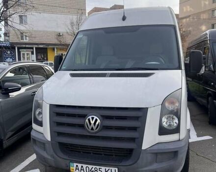 Белый Фольксваген Крафтер, объемом двигателя 2.5 л и пробегом 80 тыс. км за 14000 $, фото 1 на Automoto.ua