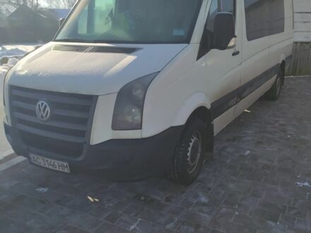 Білий Фольксваген Крафтєр, об'ємом двигуна 2.5 л та пробігом 470 тис. км за 9950 $, фото 1 на Automoto.ua