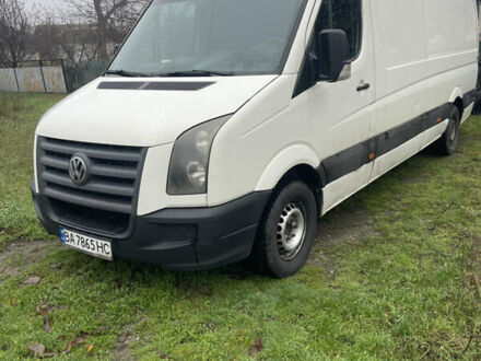Белый Фольксваген Крафтер, объемом двигателя 2.46 л и пробегом 485 тыс. км за 9200 $, фото 1 на Automoto.ua