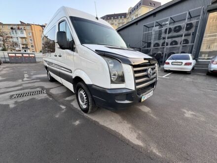 Белый Фольксваген Крафтер, объемом двигателя 2.5 л и пробегом 350 тыс. км за 9200 $, фото 1 на Automoto.ua