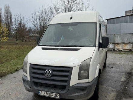 Белый Фольксваген Крафтер, объемом двигателя 2.5 л и пробегом 557 тыс. км за 8500 $, фото 1 на Automoto.ua