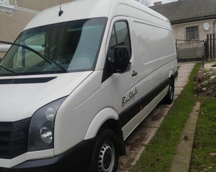 Белый Фольксваген Крафтер, объемом двигателя 2 л и пробегом 165 тыс. км за 10750 $, фото 1 на Automoto.ua