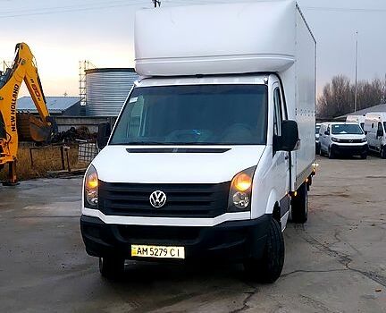 Белый Фольксваген Крафтер, объемом двигателя 2 л и пробегом 258 тыс. км за 14650 $, фото 1 на Automoto.ua