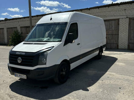 Белый Фольксваген Крафтер, объемом двигателя 2 л и пробегом 390 тыс. км за 10500 $, фото 1 на Automoto.ua
