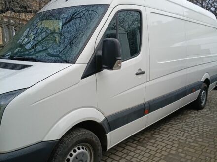 Белый Фольксваген Крафтер, объемом двигателя 2 л и пробегом 290 тыс. км за 17900 $, фото 1 на Automoto.ua