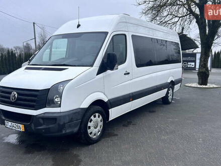 Белый Фольксваген Крафтер, объемом двигателя 2 л и пробегом 221 тыс. км за 23400 $, фото 1 на Automoto.ua
