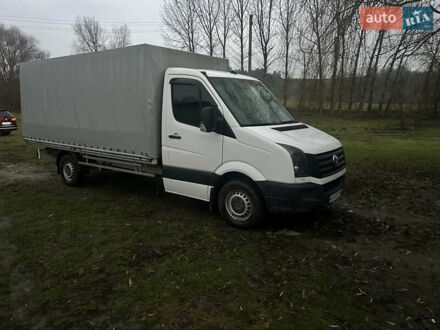 Белый Фольксваген Крафтер, объемом двигателя 1.97 л и пробегом 185 тыс. км за 16850 $, фото 1 на Automoto.ua