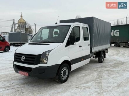 Белый Фольксваген Крафтер, объемом двигателя 2 л и пробегом 153 тыс. км за 22699 $, фото 1 на Automoto.ua