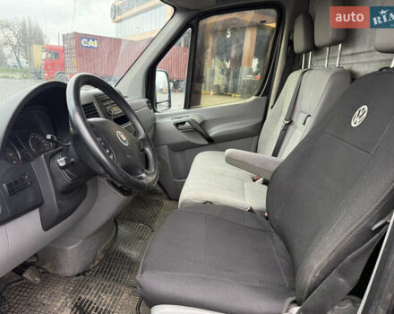 Черный Фольксваген Крафтер, объемом двигателя 2.46 л и пробегом 408 тыс. км за 6500 $, фото 9 на Automoto.ua