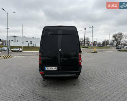 Черный Фольксваген Крафтер, объемом двигателя 2.46 л и пробегом 408 тыс. км за 6500 $, фото 4 на Automoto.ua