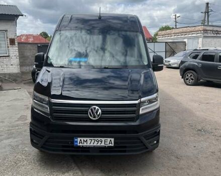 Черный Фольксваген Крафтер, объемом двигателя 1.97 л и пробегом 521 тыс. км за 25000 $, фото 1 на Automoto.ua