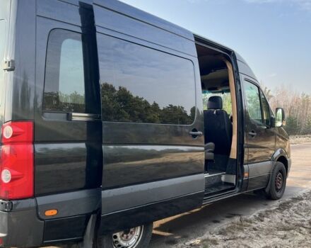 Черный Фольксваген Крафтер, объемом двигателя 2.5 л и пробегом 840 тыс. км за 8000 $, фото 1 на Automoto.ua