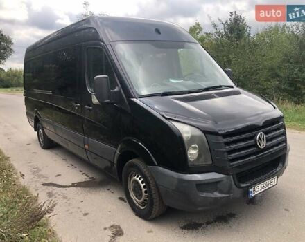 Черный Фольксваген Крафтер, объемом двигателя 2 л и пробегом 387 тыс. км за 13300 $, фото 4 на Automoto.ua