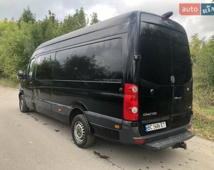Черный Фольксваген Крафтер, объемом двигателя 2 л и пробегом 387 тыс. км за 13300 $, фото 2 на Automoto.ua