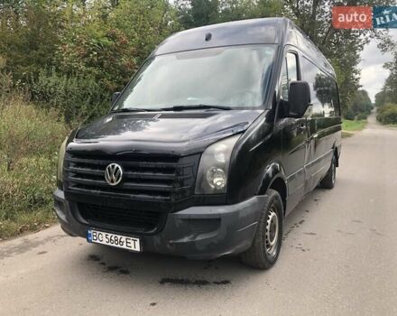 Черный Фольксваген Крафтер, объемом двигателя 2 л и пробегом 387 тыс. км за 13300 $, фото 5 на Automoto.ua