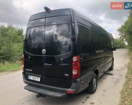 Черный Фольксваген Крафтер, объемом двигателя 2 л и пробегом 387 тыс. км за 13300 $, фото 3 на Automoto.ua