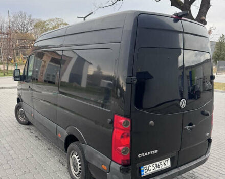 Черный Фольксваген Крафтер, объемом двигателя 1.97 л и пробегом 370 тыс. км за 16200 $, фото 4 на Automoto.ua