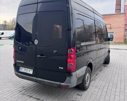 Черный Фольксваген Крафтер, объемом двигателя 1.97 л и пробегом 370 тыс. км за 16200 $, фото 3 на Automoto.ua