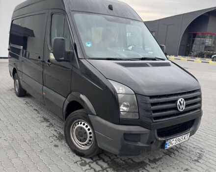 Черный Фольксваген Крафтер, объемом двигателя 1.97 л и пробегом 370 тыс. км за 16200 $, фото 2 на Automoto.ua
