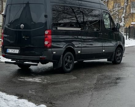 Черный Фольксваген Крафтер, объемом двигателя 2.5 л и пробегом 430 тыс. км за 13500 $, фото 4 на Automoto.ua
