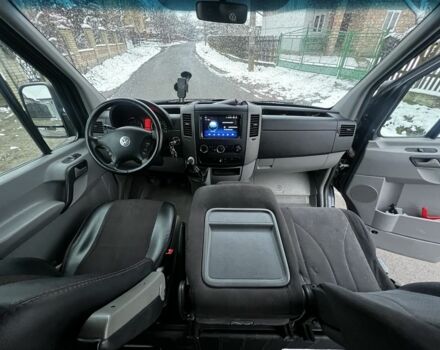 Черный Фольксваген Крафтер, объемом двигателя 2.5 л и пробегом 430 тыс. км за 13500 $, фото 6 на Automoto.ua