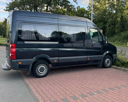 Черный Фольксваген Крафтер, объемом двигателя 2.5 л и пробегом 385 тыс. км за 14000 $, фото 1 на Automoto.ua