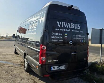 Черный Фольксваген Крафтер, объемом двигателя 1.97 л и пробегом 725 тыс. км за 18000 $, фото 4 на Automoto.ua