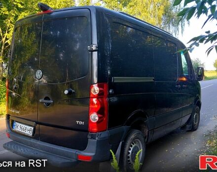 Черный Фольксваген Крафтер, объемом двигателя 2 л и пробегом 345 тыс. км за 13800 $, фото 6 на Automoto.ua