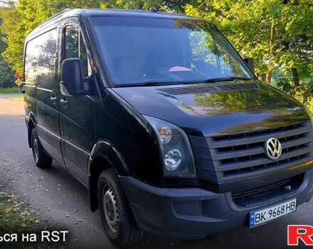 Черный Фольксваген Крафтер, объемом двигателя 2 л и пробегом 345 тыс. км за 13800 $, фото 1 на Automoto.ua