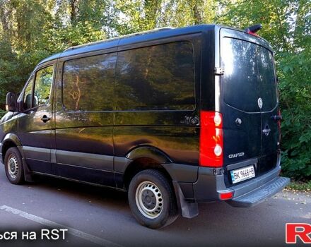 Черный Фольксваген Крафтер, объемом двигателя 2 л и пробегом 345 тыс. км за 13800 $, фото 7 на Automoto.ua