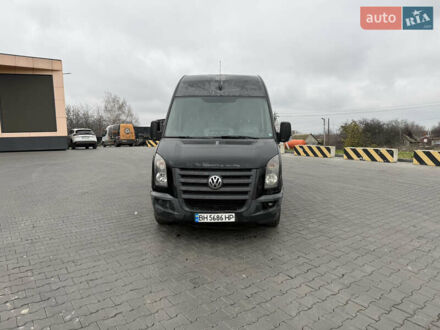 Черный Фольксваген Крафтер, объемом двигателя 2.46 л и пробегом 408 тыс. км за 6500 $, фото 1 на Automoto.ua