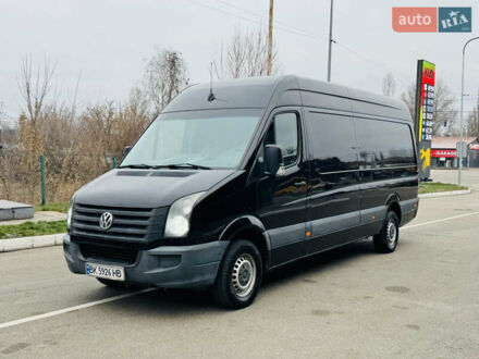 Черный Фольксваген Крафтер, объемом двигателя 1.97 л и пробегом 150 тыс. км за 13200 $, фото 1 на Automoto.ua