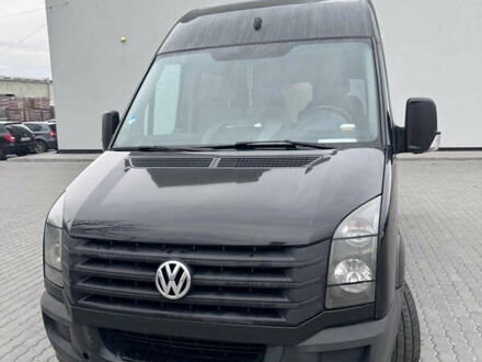 Черный Фольксваген Крафтер, объемом двигателя 1.97 л и пробегом 370 тыс. км за 16200 $, фото 1 на Automoto.ua