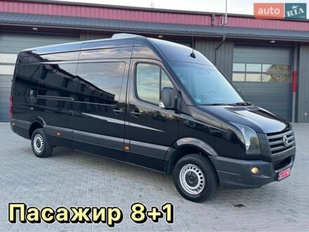 Черный Фольксваген Крафтер, объемом двигателя 2 л и пробегом 240 тыс. км за 22700 $, фото 1 на Automoto.ua