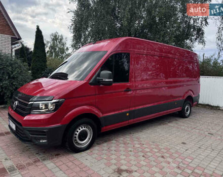 Красный Фольксваген Крафтер, объемом двигателя 1.97 л и пробегом 320 тыс. км за 21000 $, фото 2 на Automoto.ua