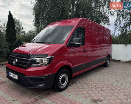 Красный Фольксваген Крафтер, объемом двигателя 1.97 л и пробегом 320 тыс. км за 21000 $, фото 1 на Automoto.ua