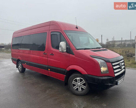 Красный Фольксваген Крафтер, объемом двигателя 2.46 л и пробегом 686 тыс. км за 12500 $, фото 2 на Automoto.ua