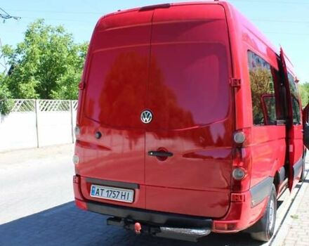 Красный Фольксваген Крафтер, объемом двигателя 2.46 л и пробегом 535 тыс. км за 12000 $, фото 4 на Automoto.ua
