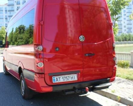 Красный Фольксваген Крафтер, объемом двигателя 2.46 л и пробегом 535 тыс. км за 12000 $, фото 3 на Automoto.ua