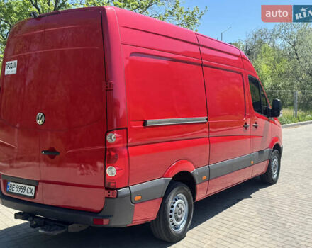 Красный Фольксваген Крафтер, объемом двигателя 2.46 л и пробегом 443 тыс. км за 14900 $, фото 8 на Automoto.ua