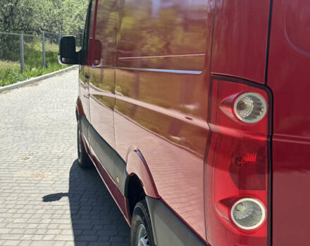 Красный Фольксваген Крафтер, объемом двигателя 2.46 л и пробегом 443 тыс. км за 14900 $, фото 4 на Automoto.ua