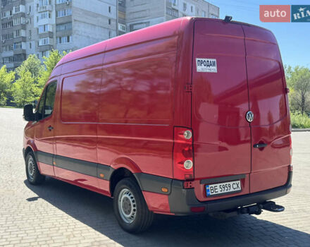 Красный Фольксваген Крафтер, объемом двигателя 2.46 л и пробегом 443 тыс. км за 14900 $, фото 3 на Automoto.ua