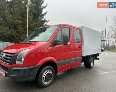 Красный Фольксваген Крафтер, объемом двигателя 2 л и пробегом 160 тыс. км за 18800 $, фото 1 на Automoto.ua