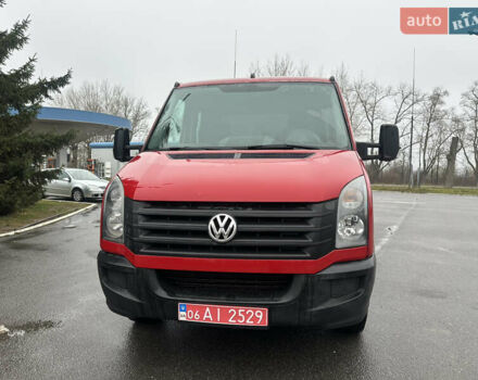 Красный Фольксваген Крафтер, объемом двигателя 2 л и пробегом 160 тыс. км за 18800 $, фото 2 на Automoto.ua