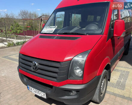 Красный Фольксваген Крафтер, объемом двигателя 1.97 л и пробегом 600 тыс. км за 27000 $, фото 1 на Automoto.ua