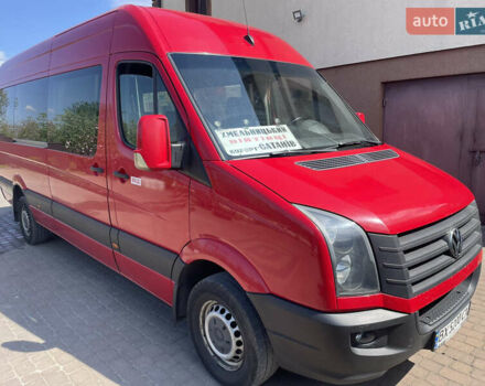 Красный Фольксваген Крафтер, объемом двигателя 1.97 л и пробегом 600 тыс. км за 27000 $, фото 3 на Automoto.ua