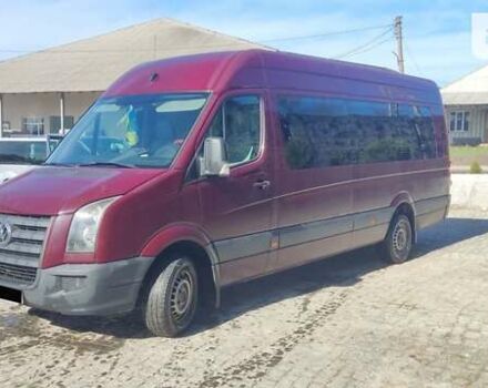 Красный Фольксваген Крафтер, объемом двигателя 2.5 л и пробегом 250 тыс. км за 10999 $, фото 3 на Automoto.ua