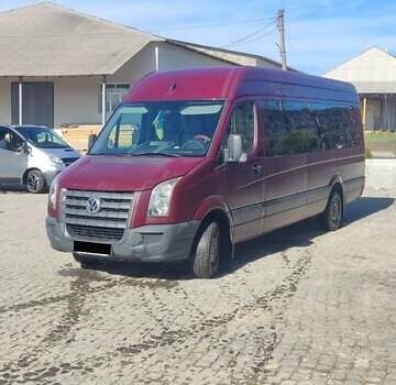 Красный Фольксваген Крафтер, объемом двигателя 2.5 л и пробегом 250 тыс. км за 10999 $, фото 2 на Automoto.ua