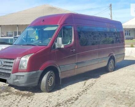 Красный Фольксваген Крафтер, объемом двигателя 2.5 л и пробегом 250 тыс. км за 10999 $, фото 4 на Automoto.ua